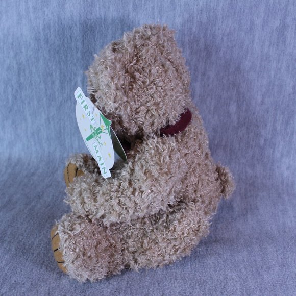 First & Main SCRAGGLES Teddy Bear Plush 9" Stuffed Animal NEW Toy - Picture 3 of 6